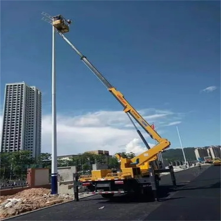 千家镇维修路灯的曲臂升降车出租